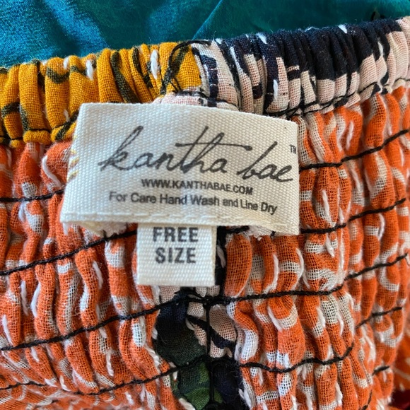 Kantha Bae Synergy Side Slit fully reversible pants - Picture 6 of 6